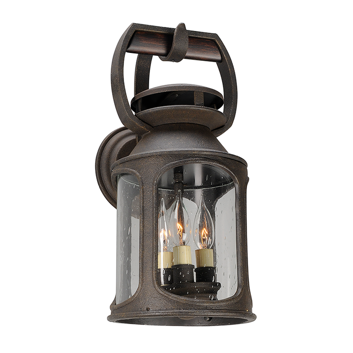 Troy Lighting Old Trail Wall Sconce Wall Sconces Troy Lighting HERITAGE BRONZE 8x8x18 