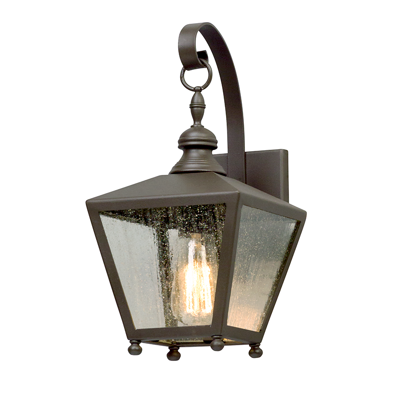 Troy Lighting Mumford Wall Sconce Wall Sconces Troy Lighting Bronze 7x7x14.25 