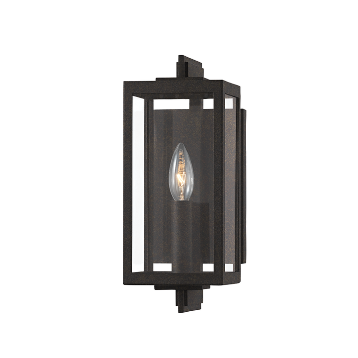 Troy Lighting Nico Wall Sconce Wall Sconces Troy Lighting FRENCH IRON 5x5x12.5 