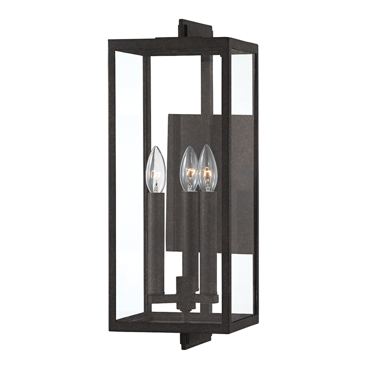 Troy Lighting Nico Wall Sconce Wall Sconces Troy Lighting FRENCH IRON 7.5x7.5x20 