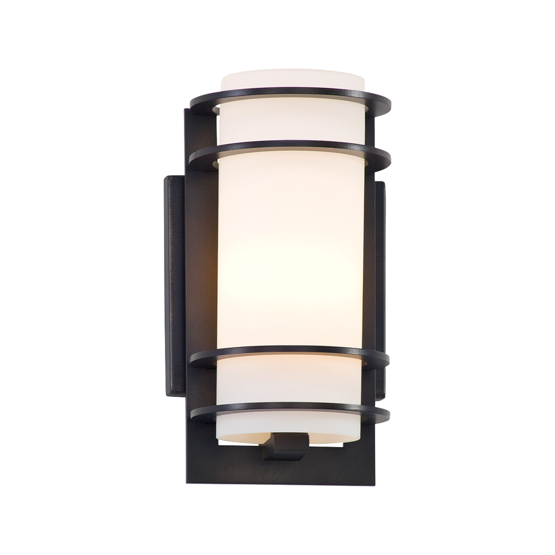 Troy Lighting Vibe Wall Sconce Wall Sconces Troy Lighting ARCHITECTURAL BRONZE 5.5x5.5x11.5 