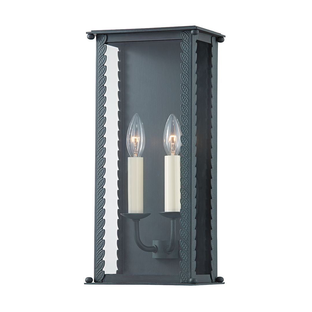 Troy Lighting Zuma Wall Sconce Wall Sconces Troy Lighting VERDIGRIS 7.75x7.75x16.5 