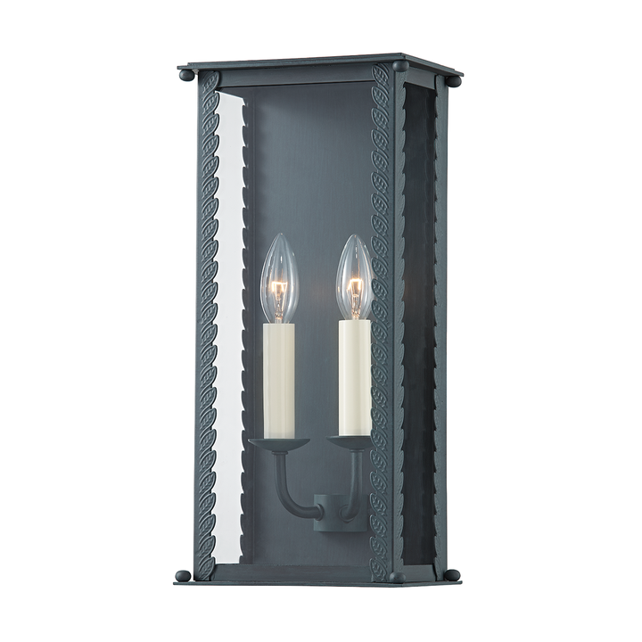 Troy Lighting Zuma Wall Sconce Wall Sconces Troy Lighting VERDIGRIS 7.75x7.75x16.5 