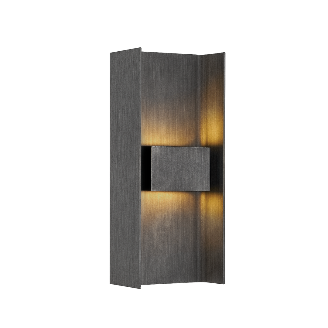 Troy Lighting Scotsman Wall Sconce Wall Sconces Troy Lighting Graphite 5.75x5.75x13.5 