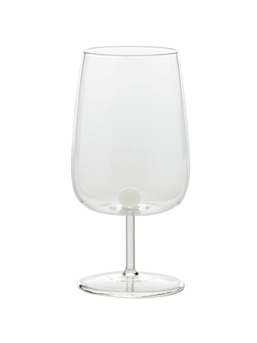 Zafferano America Bilia Goblet (Set of 6) Glassware Lighting Gallery White  