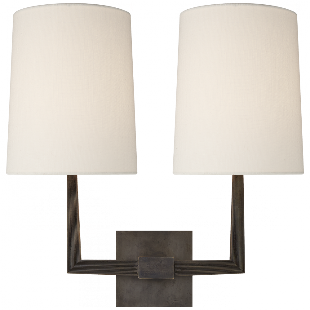 Visual Comfort & Co. Ojai Large Double Sconce Wall Sconces Visual Comfort & Co.   