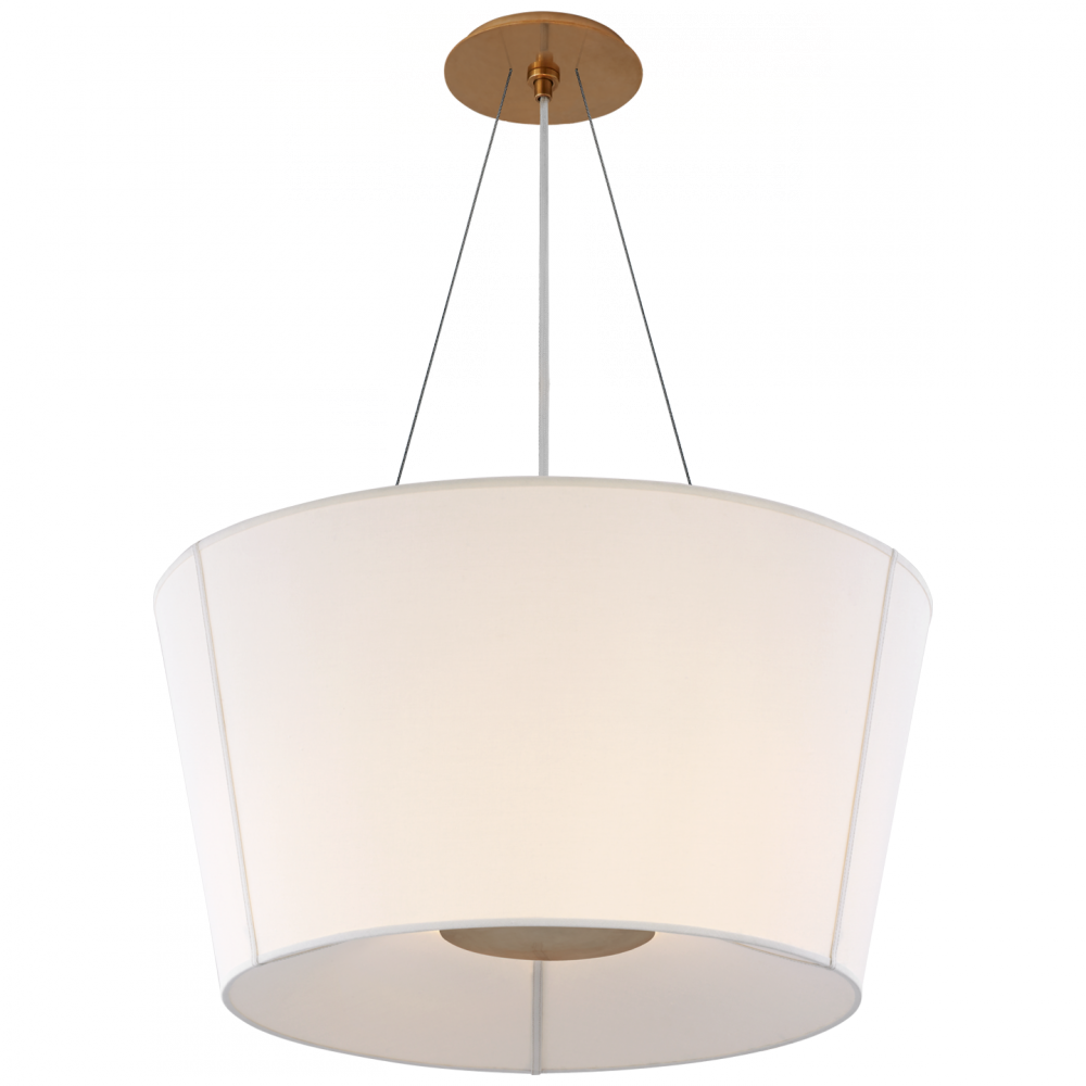 Visual Comfort & Co. Hoop Medium Ceiling Semi Flush Mounts Visual Comfort & Co.   