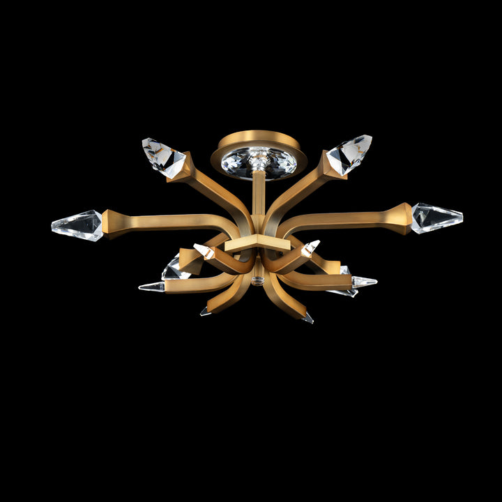 Schonbek Beyond Plumeria Flush Mount BFM25524-AB