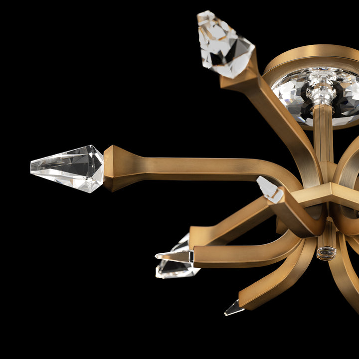 Schonbek Beyond Plumeria Flush Mount BFM25524-AB