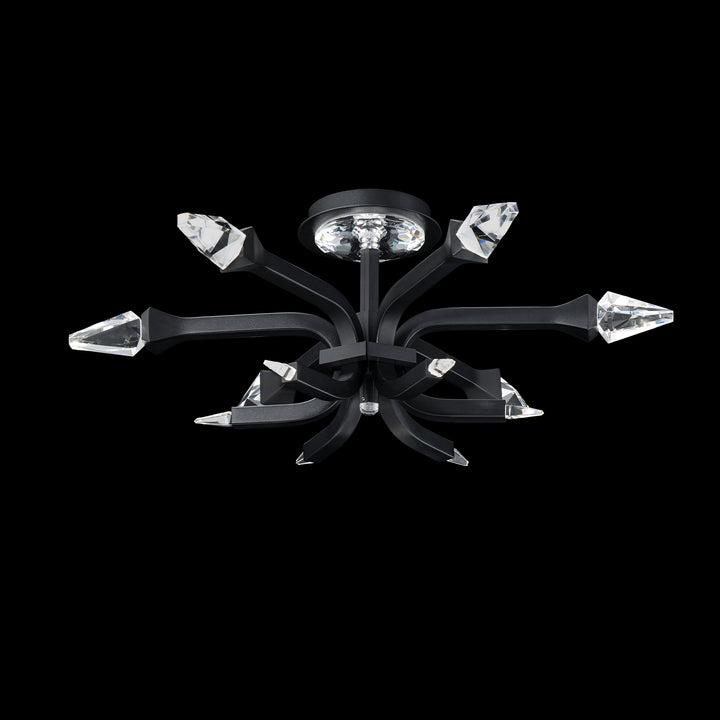 Schonbek Beyond Plumeria Flush Mount BFM25524-BK