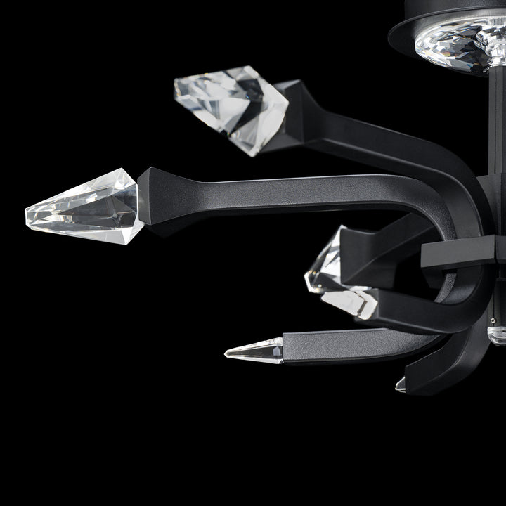 Schonbek Beyond Plumeria Flush Mount BFM25524-BK