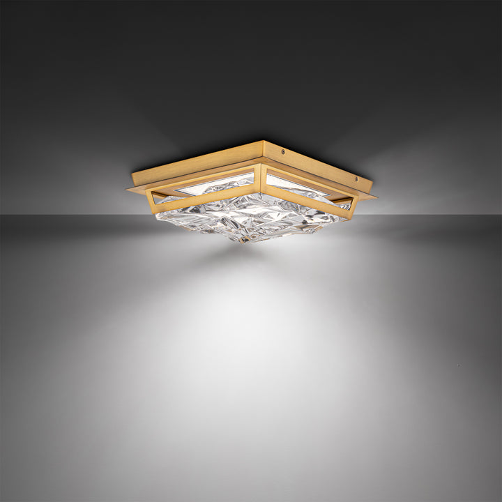 Schonbek Beyond Drizzle Flush Mount BFM30616-TWA-AB