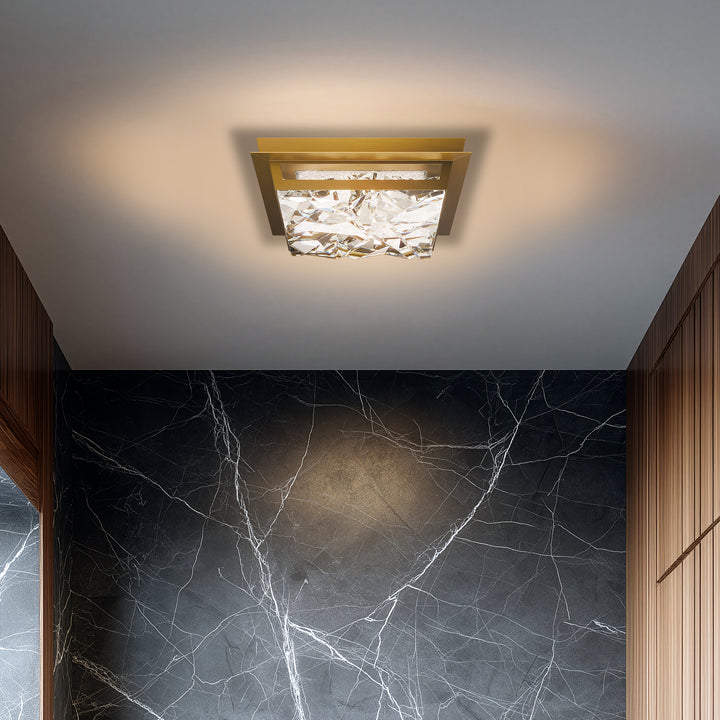 Schonbek Beyond Drizzle Flush Mount BFM30616-TWA-AB