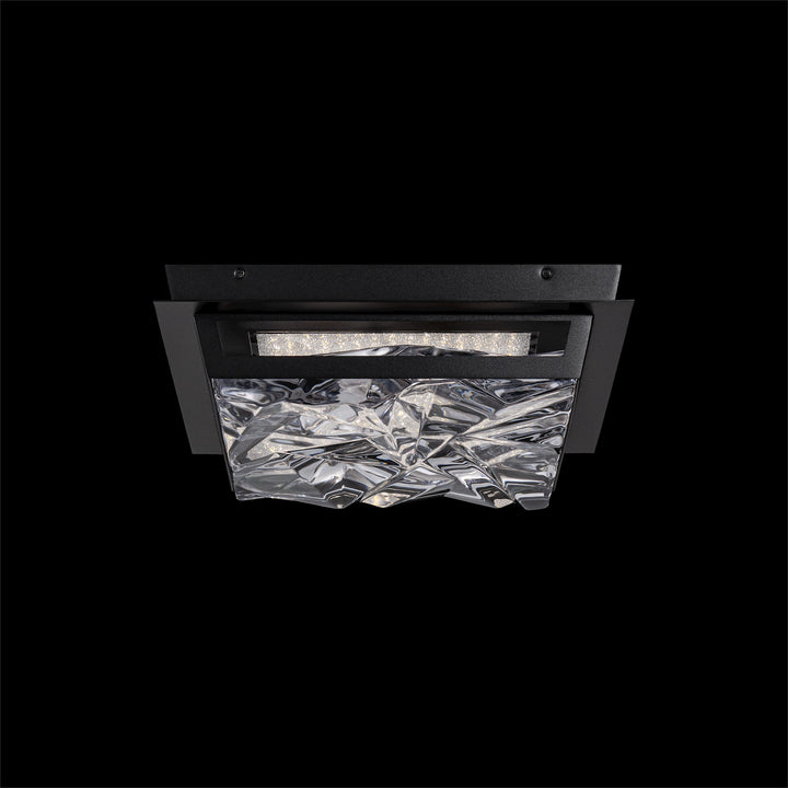 Schonbek Beyond Drizzle Flush Mount BFM30616-TWA-BK