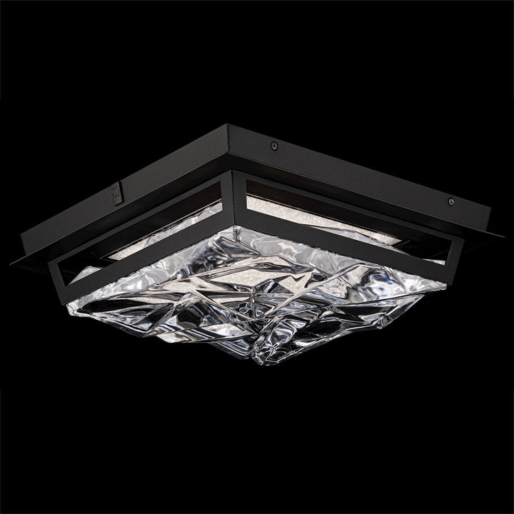 Schonbek Beyond Drizzle Flush Mount BFM30616-TWA-BK