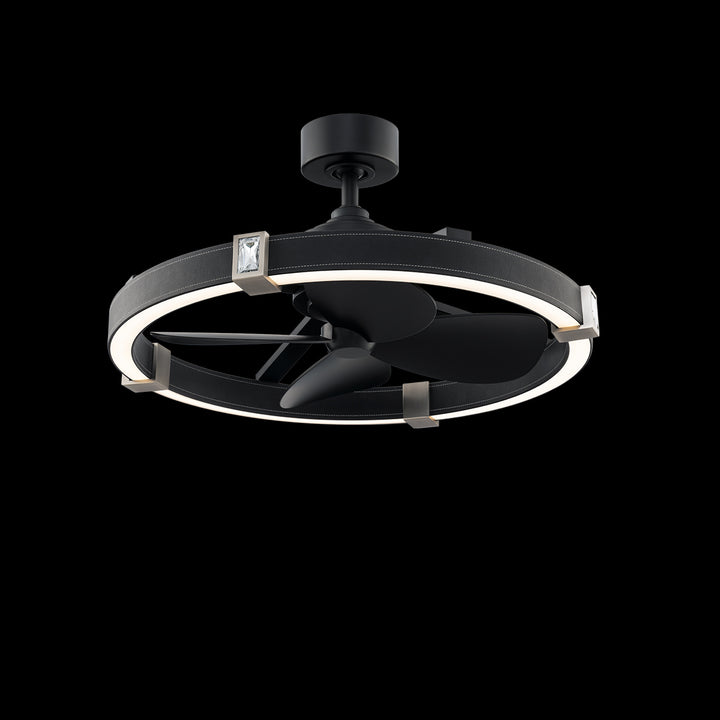 Schonbek Beyond Atomic Fandelier BFR45428-BKAB