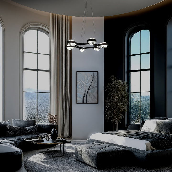 Schonbek Beyond Kragen Pendant BPD42635-BK