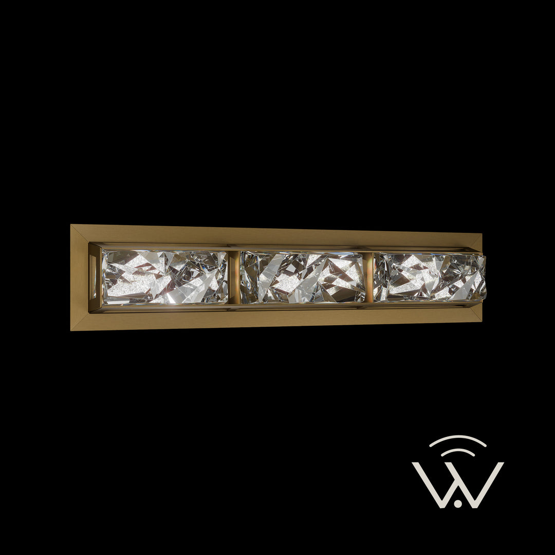 Schonbek Beyond Drizzle Bath Vanity Light BWS30624-TWA-AB