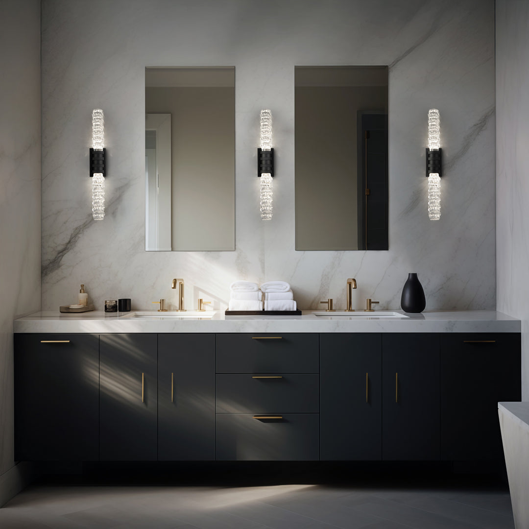 Schonbek Beyond Kemberly Bath Vanity Light BWS60528-BK