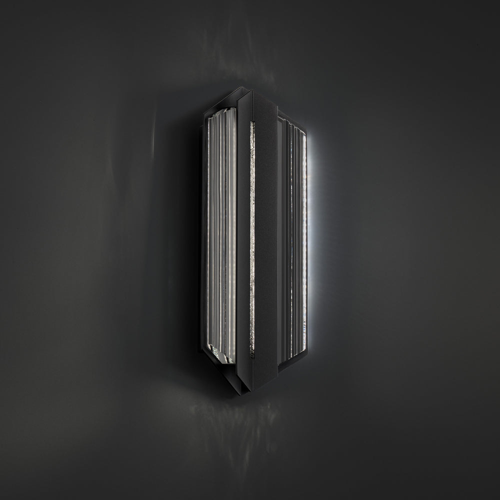Schonbek Beyond Outlook Outdoor Wall Light BWSW58618-BK