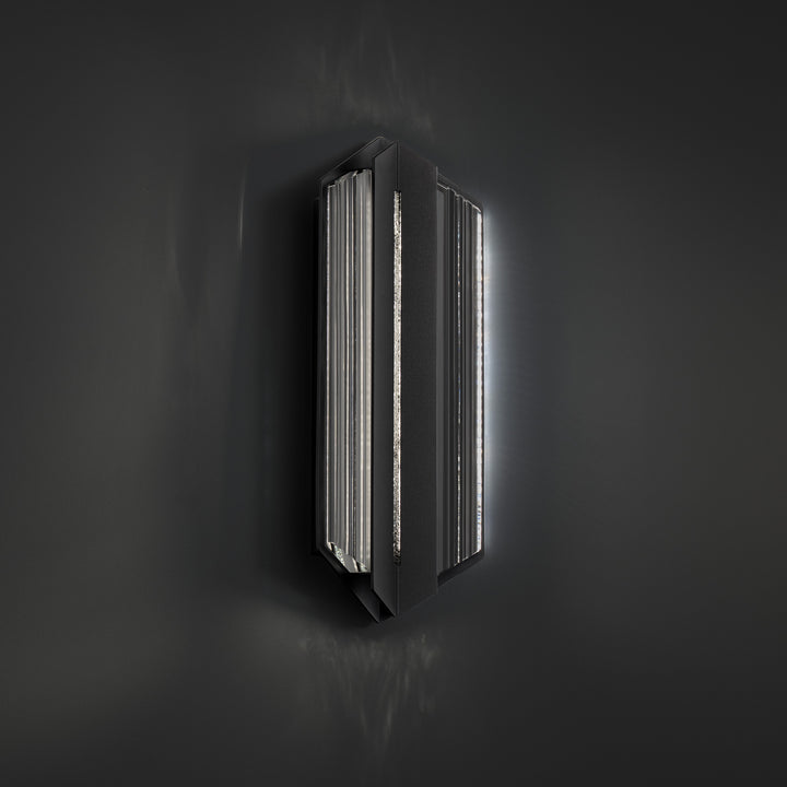 Schonbek Beyond Outlook Outdoor Wall Light BWSW58618-BK