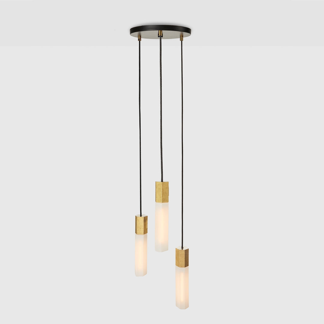 Tala Basalt Triple Pendant - Model BSALT-I-SET-TRI-PD-01-US