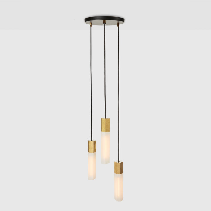 Tala Basalt Triple Pendant - Model BSALT-I-SET-TRI-PD-01-US