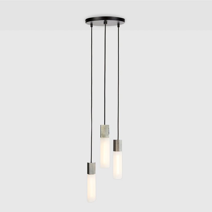 Tala Basalt Triple Pendant - Model BSALT-I-SET-TRI-PD-01-US