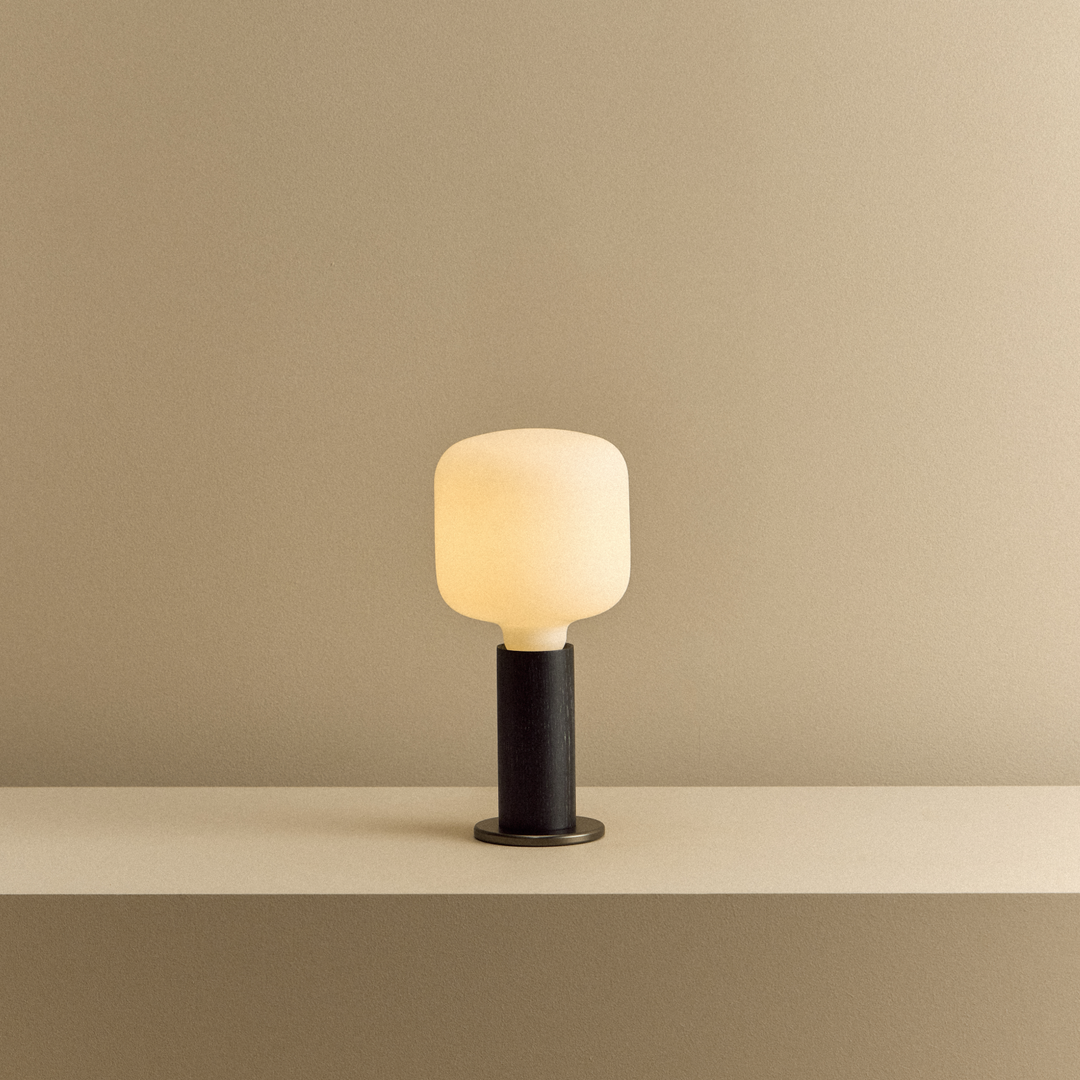 Tala Blackened Oak Knuckle Table Lamp - Model BLOAK-KT-01-US