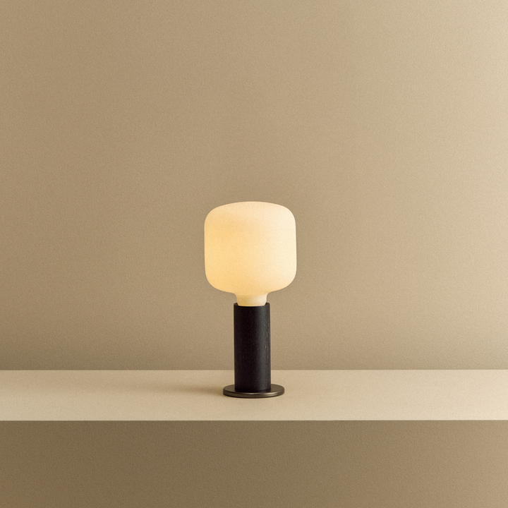 Tala Blackened Oak Knuckle Table Lamp - Model BLOAK-KT-01-US