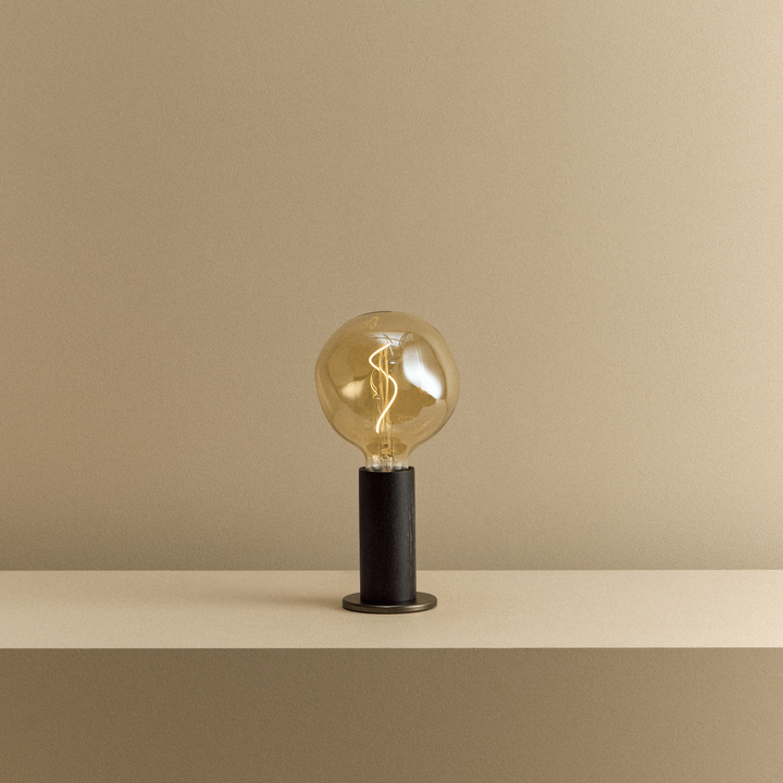 Tala Blackened Oak Knuckle Table Lamp - Model BLOAK-KT-01-US