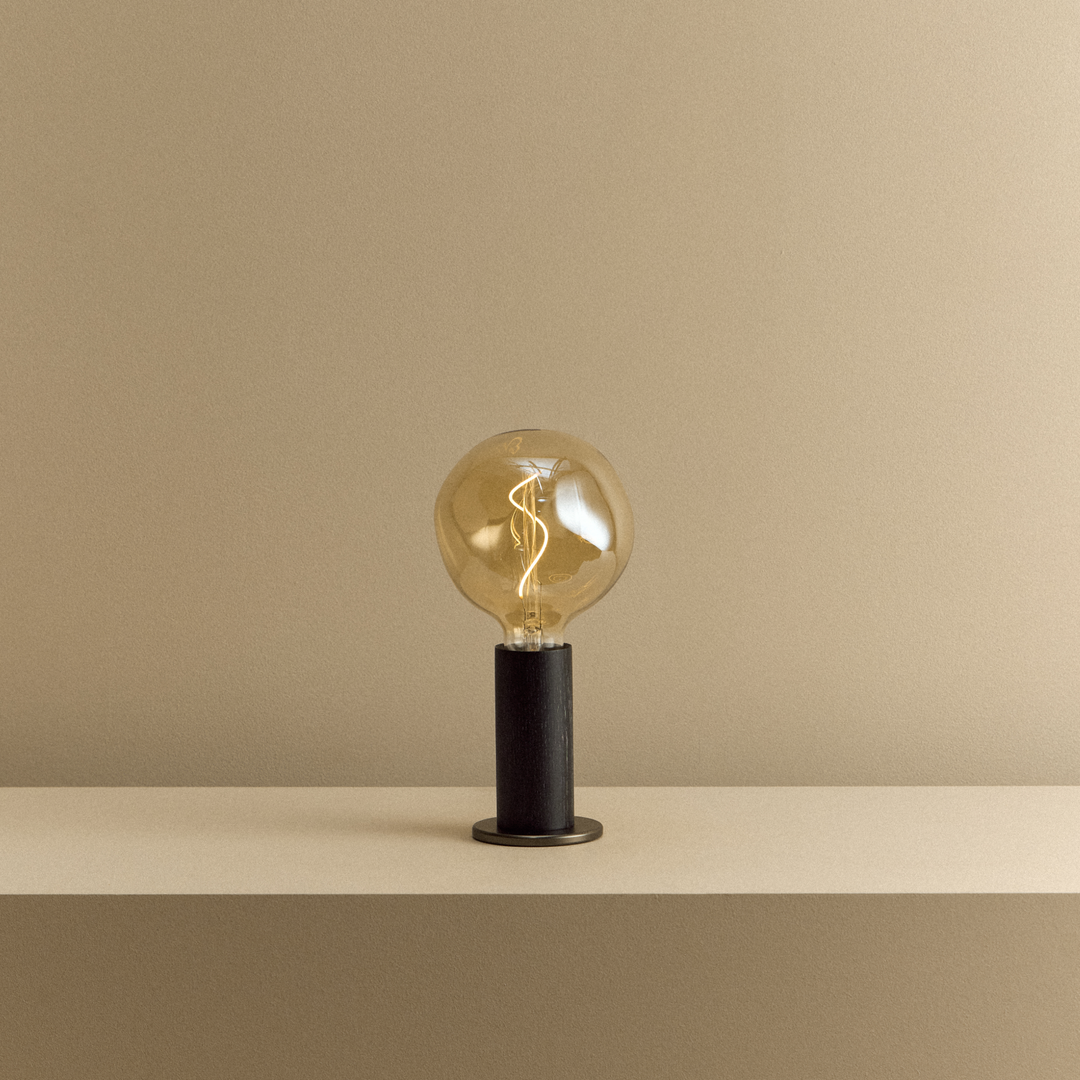 Tala Blackened Oak Knuckle Table Lamp - Model BLOAK-KT-01-US