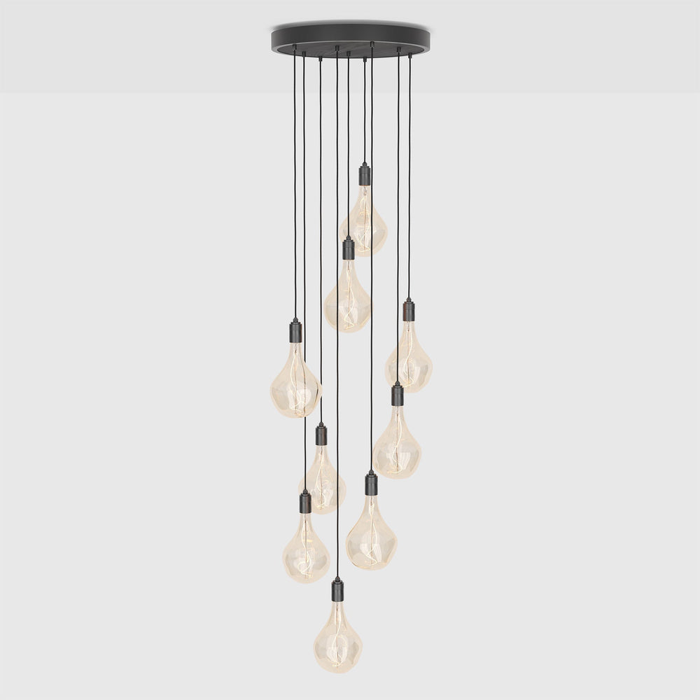 Tala Nine Pendant in Graphite + Voronoi II