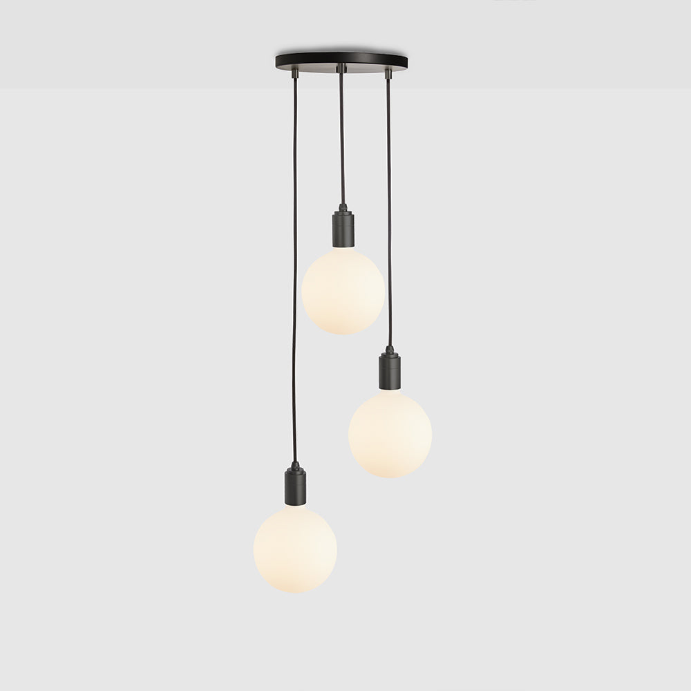 Tala Small Canopy Triple Pendant - Sphere G150 - Model CP-SET-TRI-01-US
