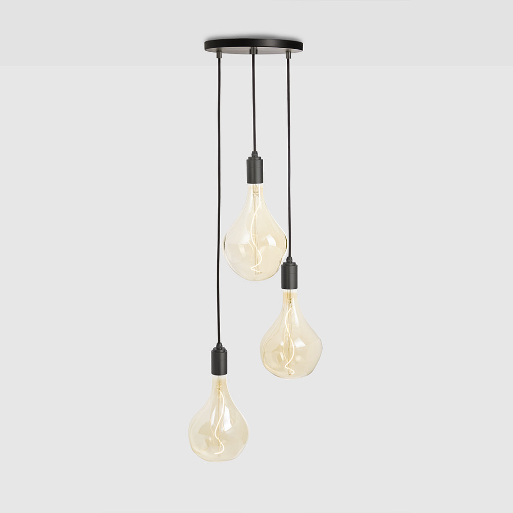 Tala Small Canopy Triple Pendant - Voronoi II - Model CP-SET-TRI-02-US