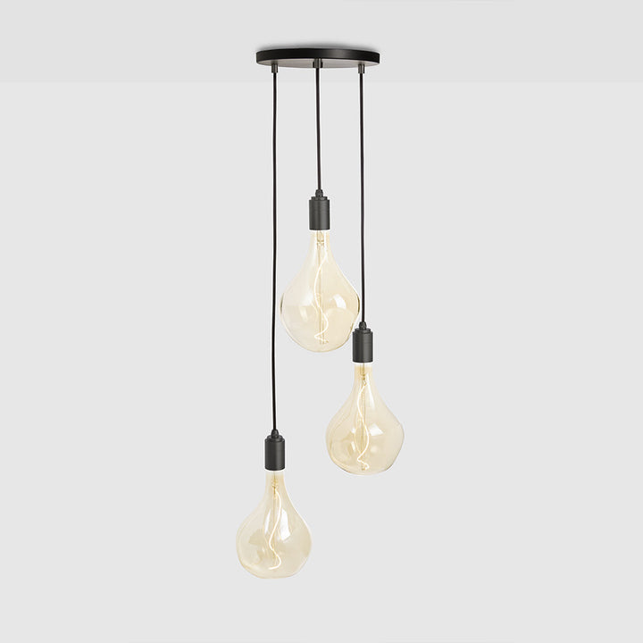 Tala Small Canopy Triple Pendant - Voronoi II - Model CP-SET-TRI-02-US