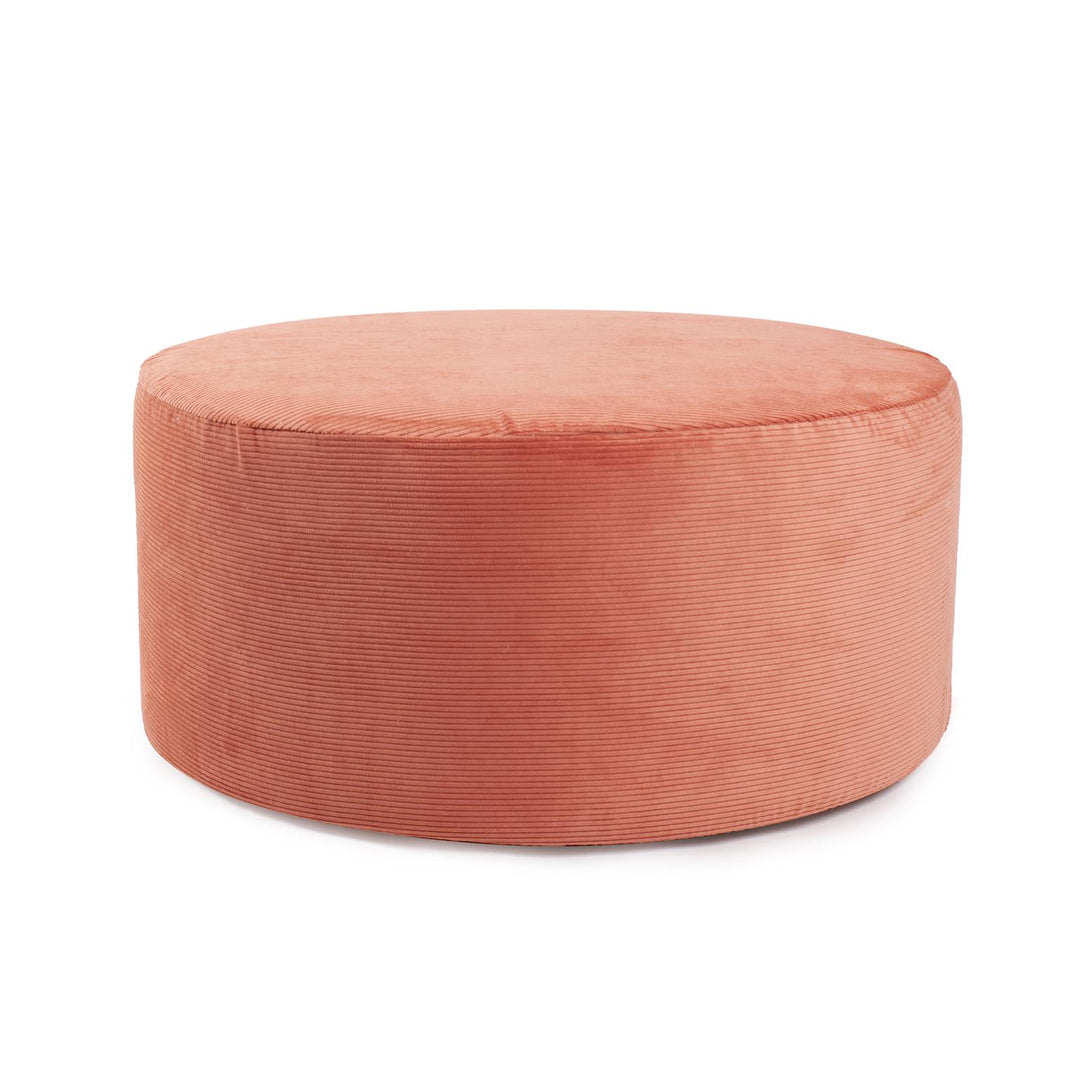 Howard Elliott Collection Universal Round Ottoman Cover, Pana Terra