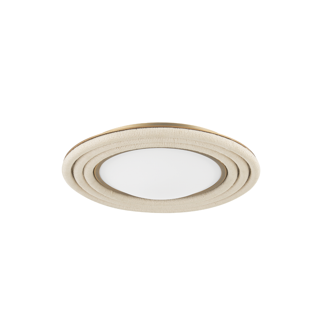 Troy Lighting ZION Flush Mount Ceiling Flush Mounts Troy Lighting PATINA BRASS 10x10x2 