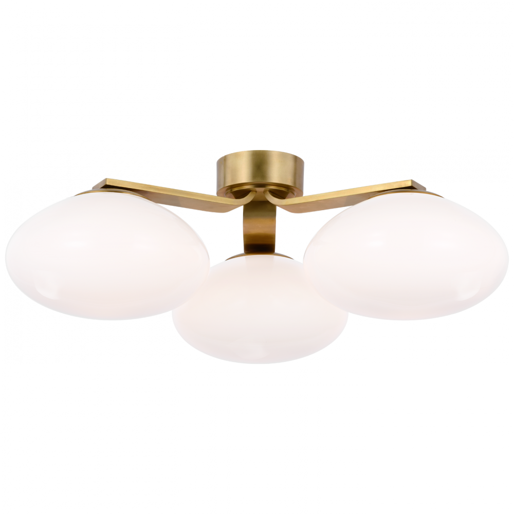 Visual Comfort & Co. Marisol XL Triple Flush Mount Ceiling Flush Mounts Visual Comfort & Co.   