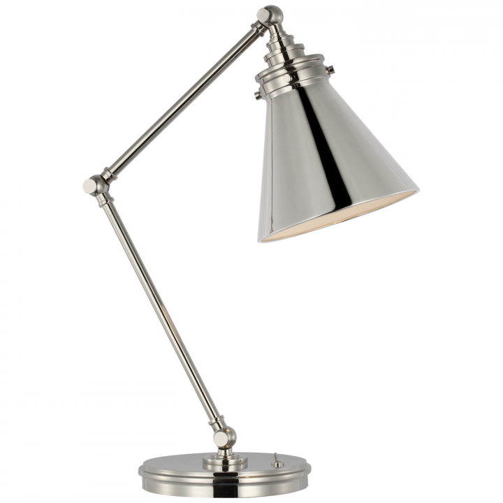 Visual Comfort & Co. Parkington Medium Articulating Desk Lamp Table Lamps Visual Comfort & Co.   