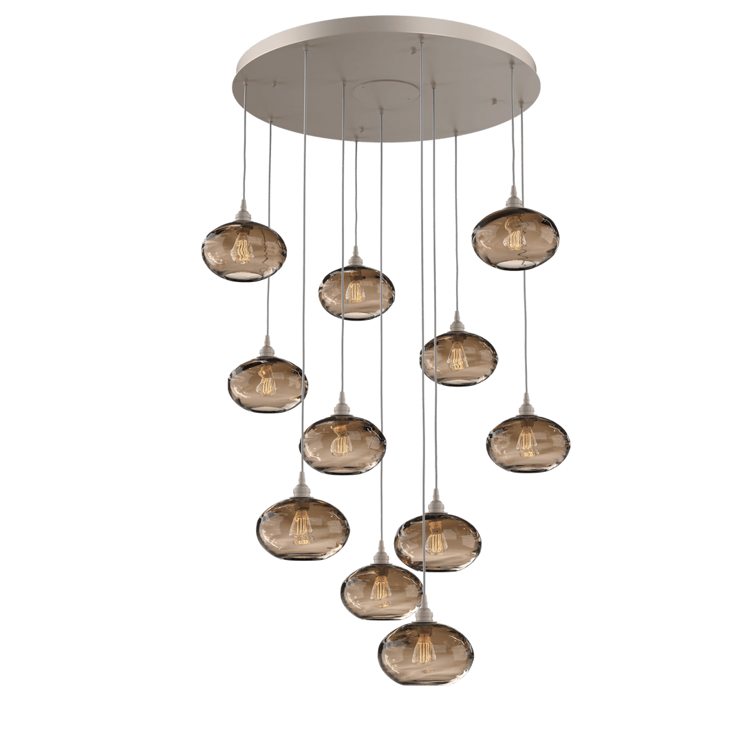 Hammerton Studio Coppa Round Multi-Pendant-11