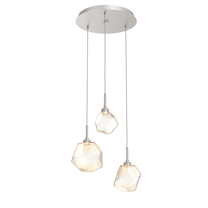 Hammerton Studio GEM ROUND 3 PENDANT CHANDELIER – QUICK SHIP