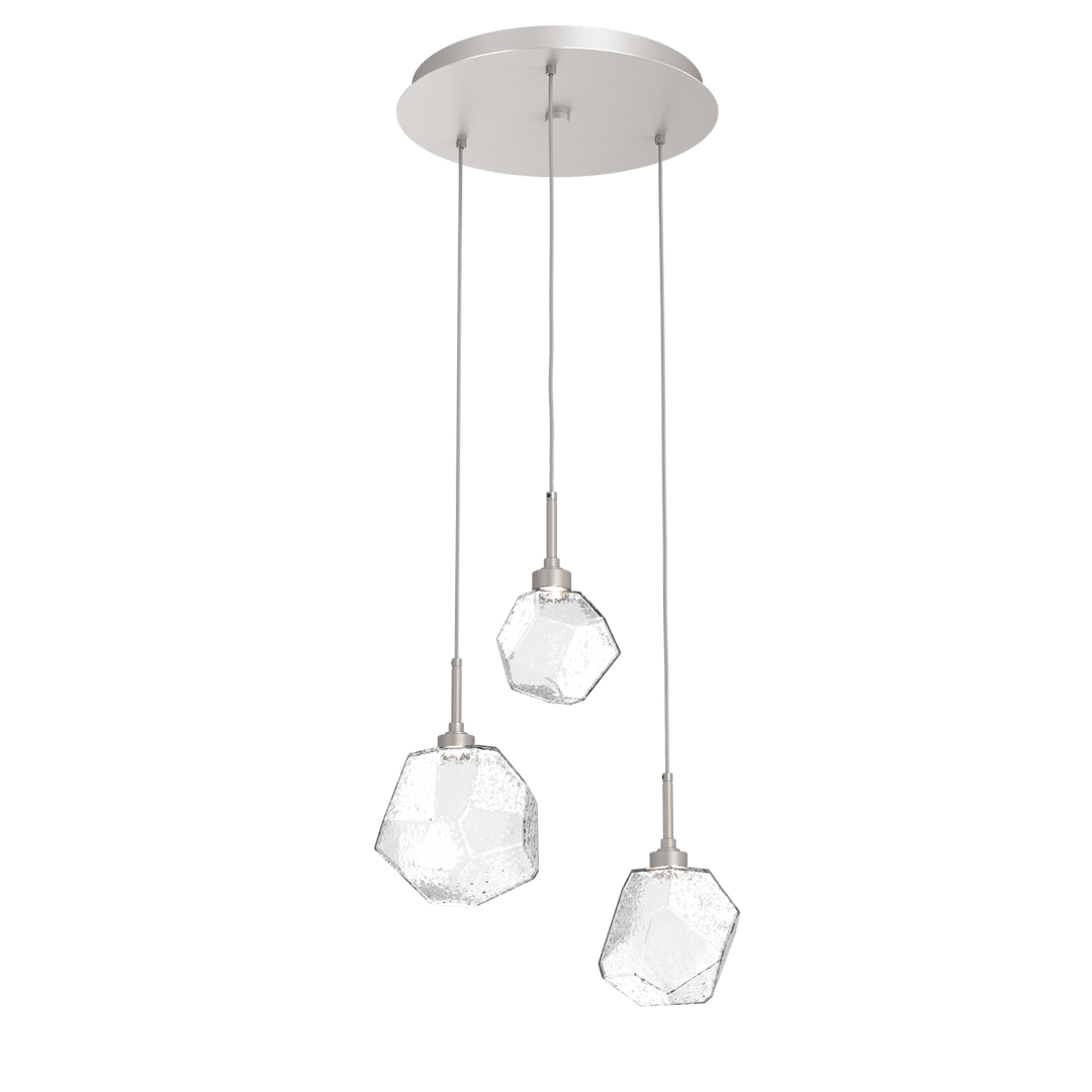 Hammerton Studio GEM ROUND 3 PENDANT CHANDELIER – QUICK SHIP