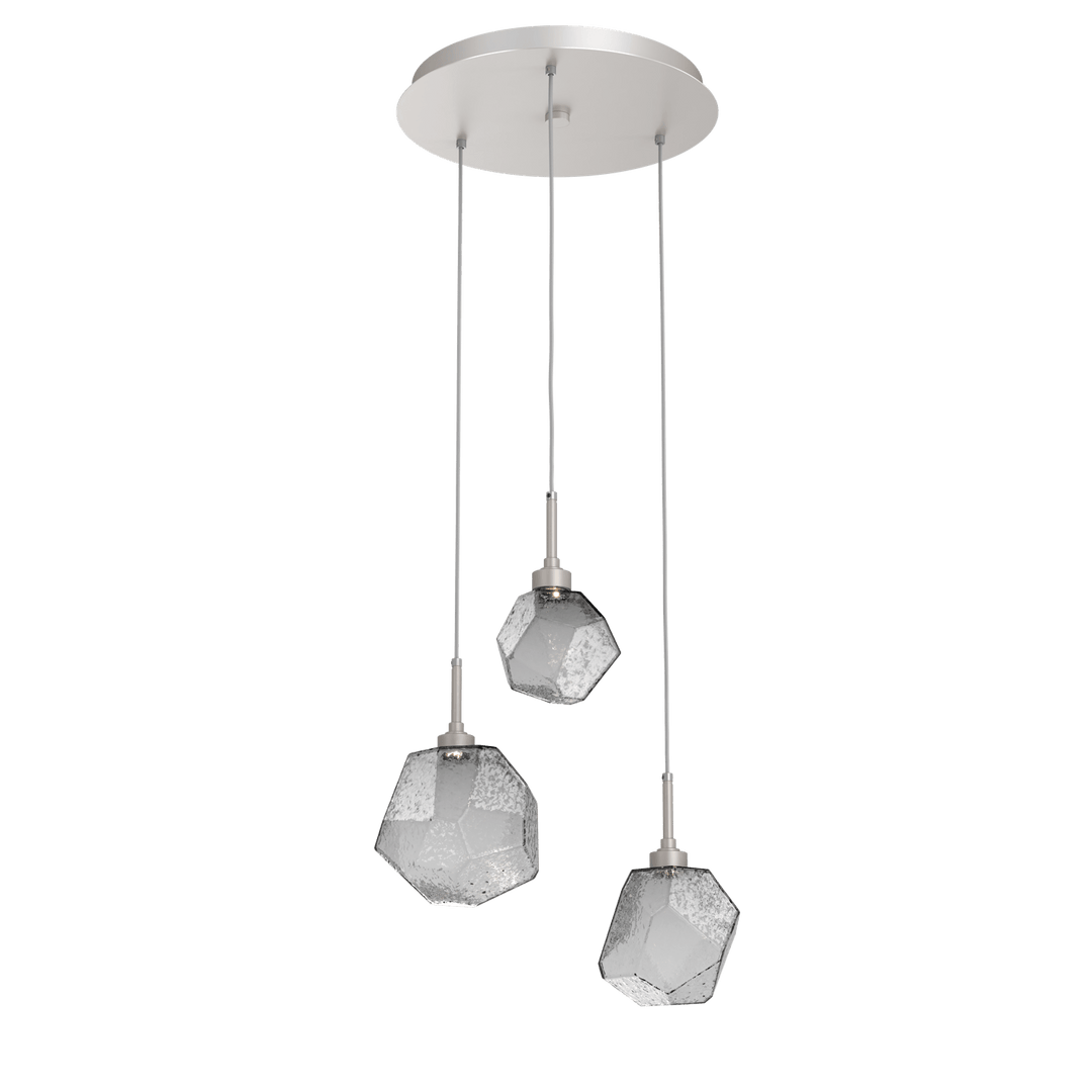 Hammerton Studio GEM ROUND 3 PENDANT CHANDELIER – QUICK SHIP