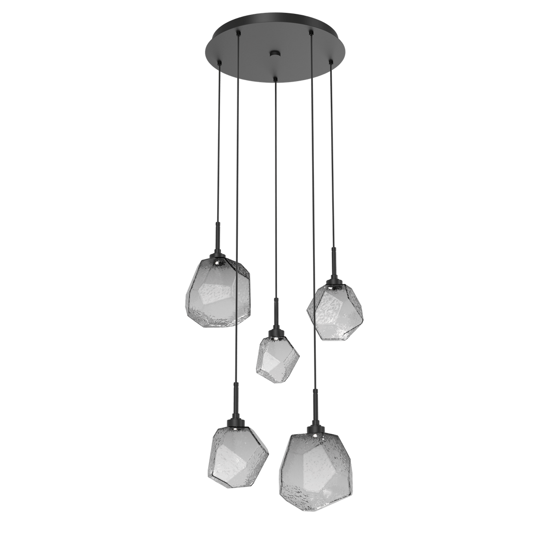 Hammerton Studio GEM ROUND 5 PENDANT CHANDELIER – QUICK SHIP