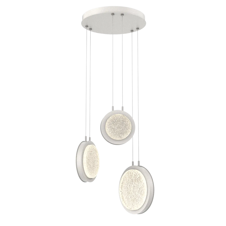 Hammerton Studio Iris Multi-Pendant Chandelier Salt White / 3-Piece / None