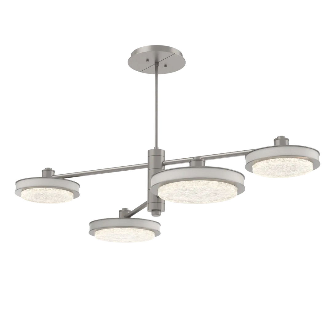 Hammerton Studio Iris Mobile Chandelier Beige Silver / 4-Piece / Salt White