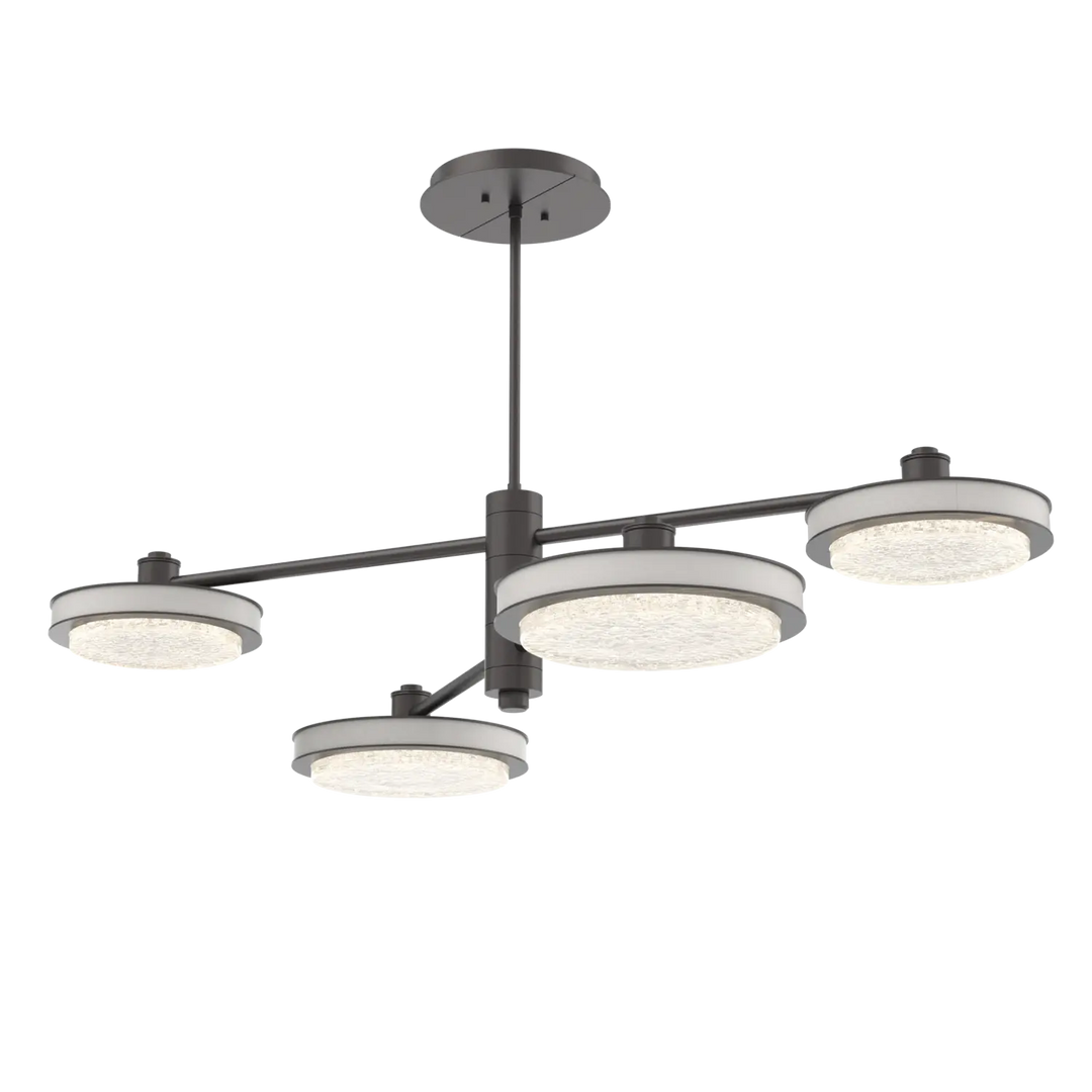 Hammerton Studio Iris Mobile Chandelier Graphite / 4-Piece / Salt White