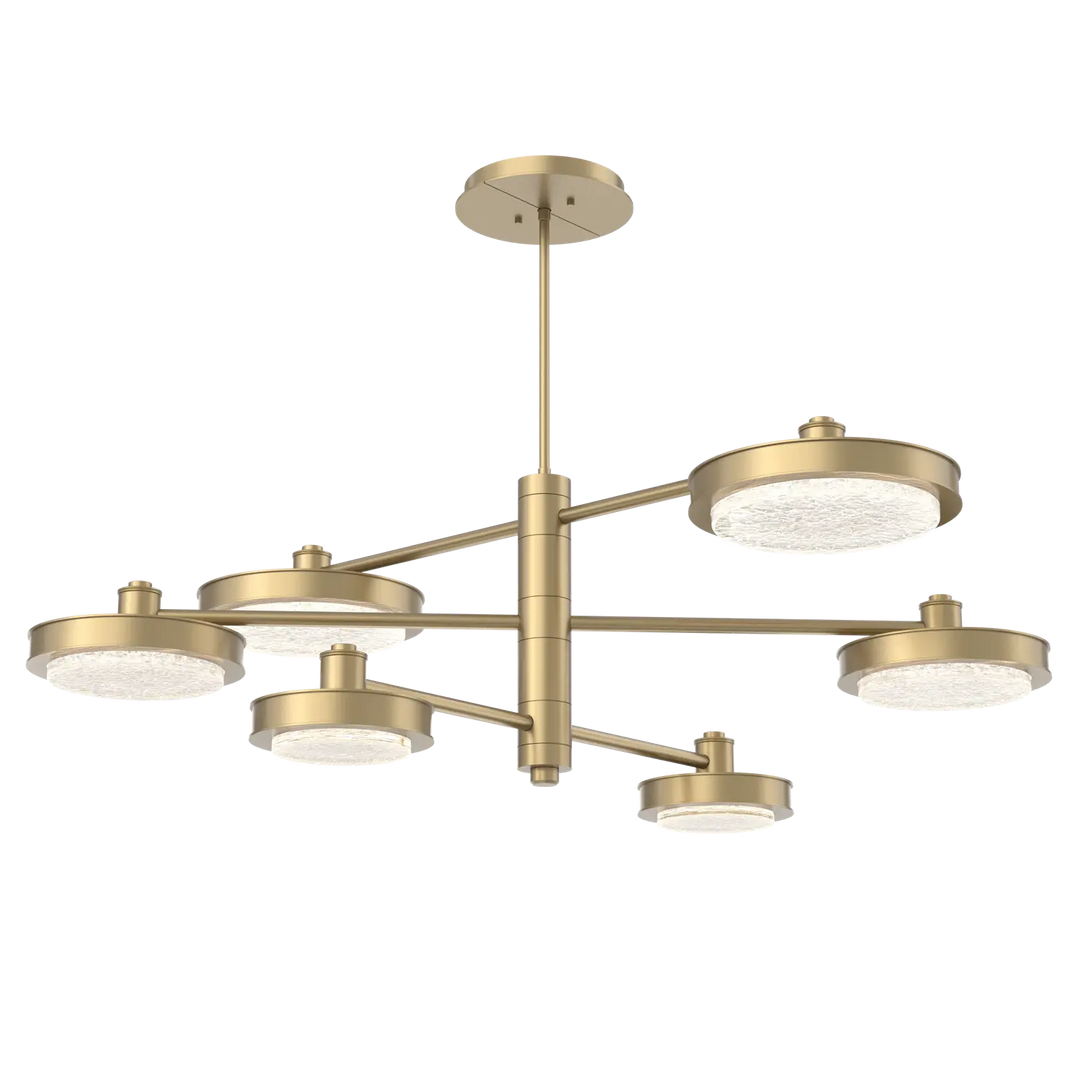 Hammerton Studio Iris Mobile Chandelier Gilded Brass / 6-Piece / None