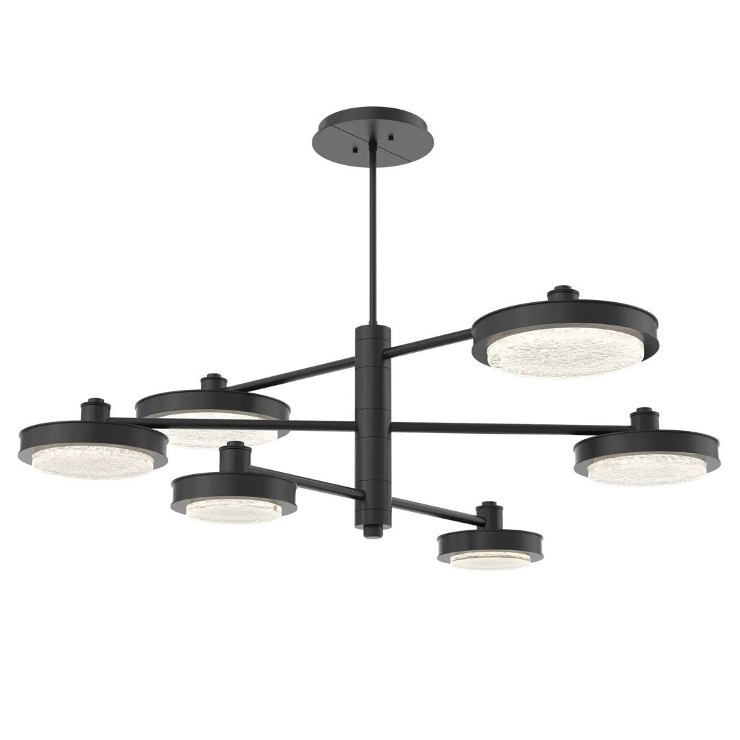 Hammerton Studio Iris Mobile Chandelier Matte Black / 6-Piece / None